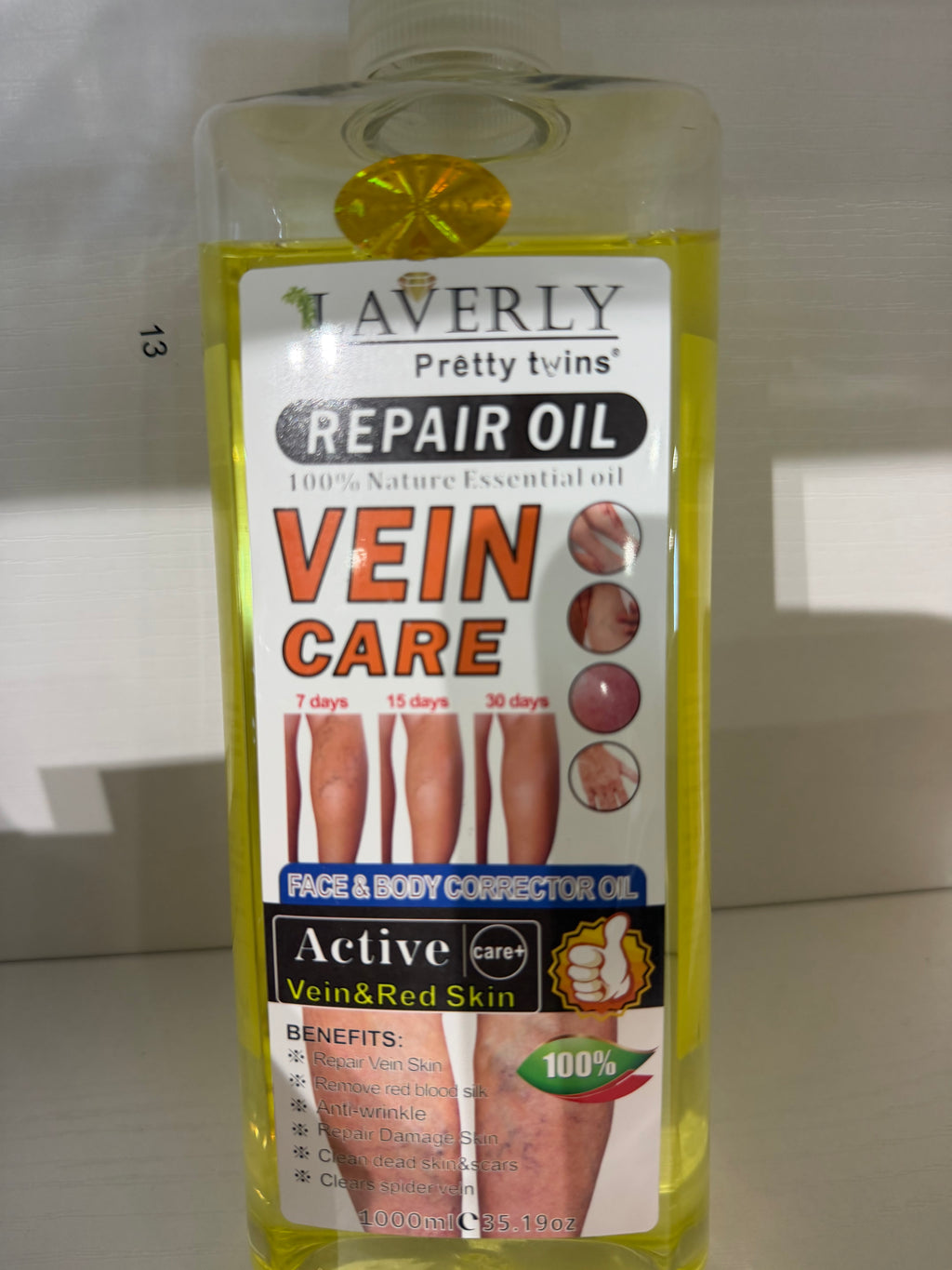 Vein care oil
