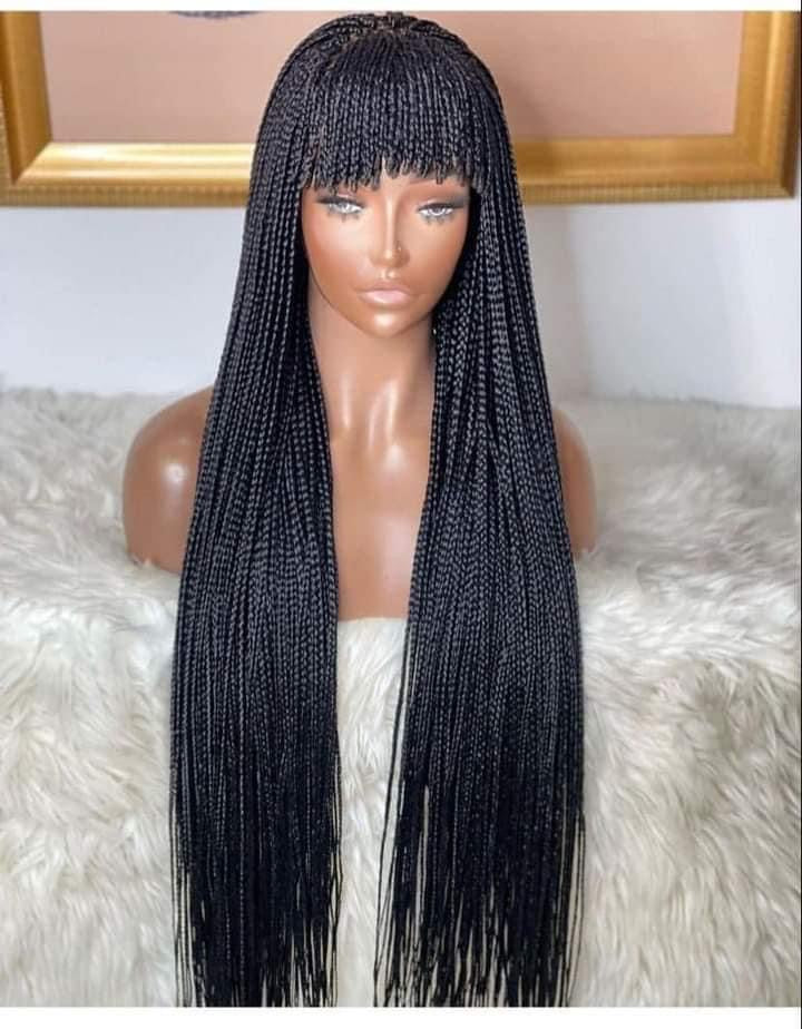 Braided Bang Wig