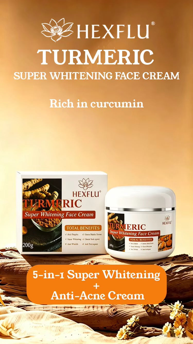Supper whitening  carrots  Turmeric  face cream