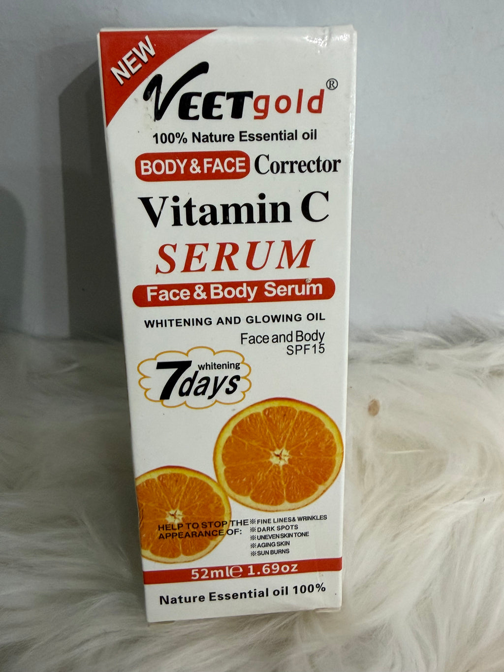Veet gold vitamin C serum