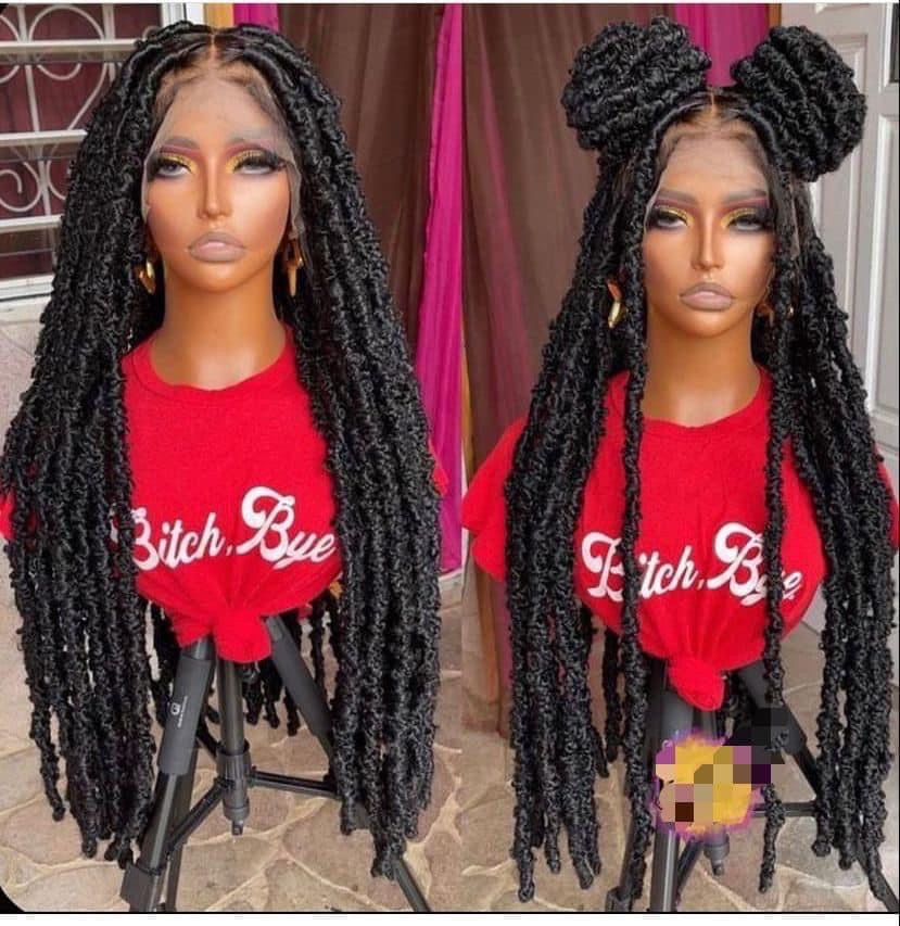 Butterfly faux Locs
