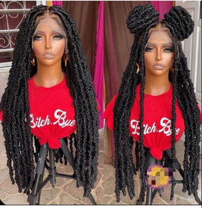 Butterfly faux Locs