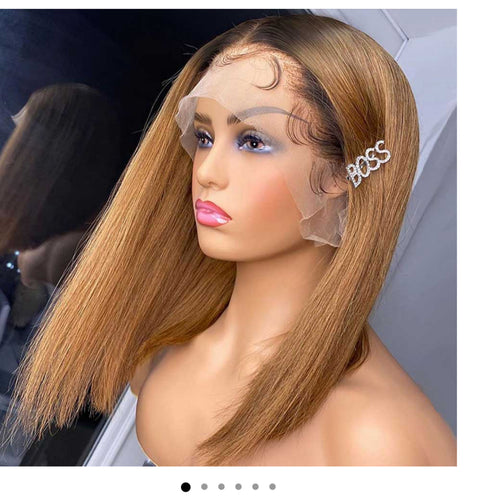 Bob human hair wig