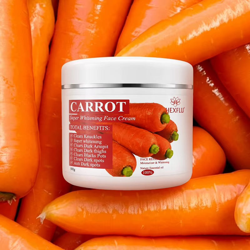 Supper whitening  carrots  Turmeric  face cream