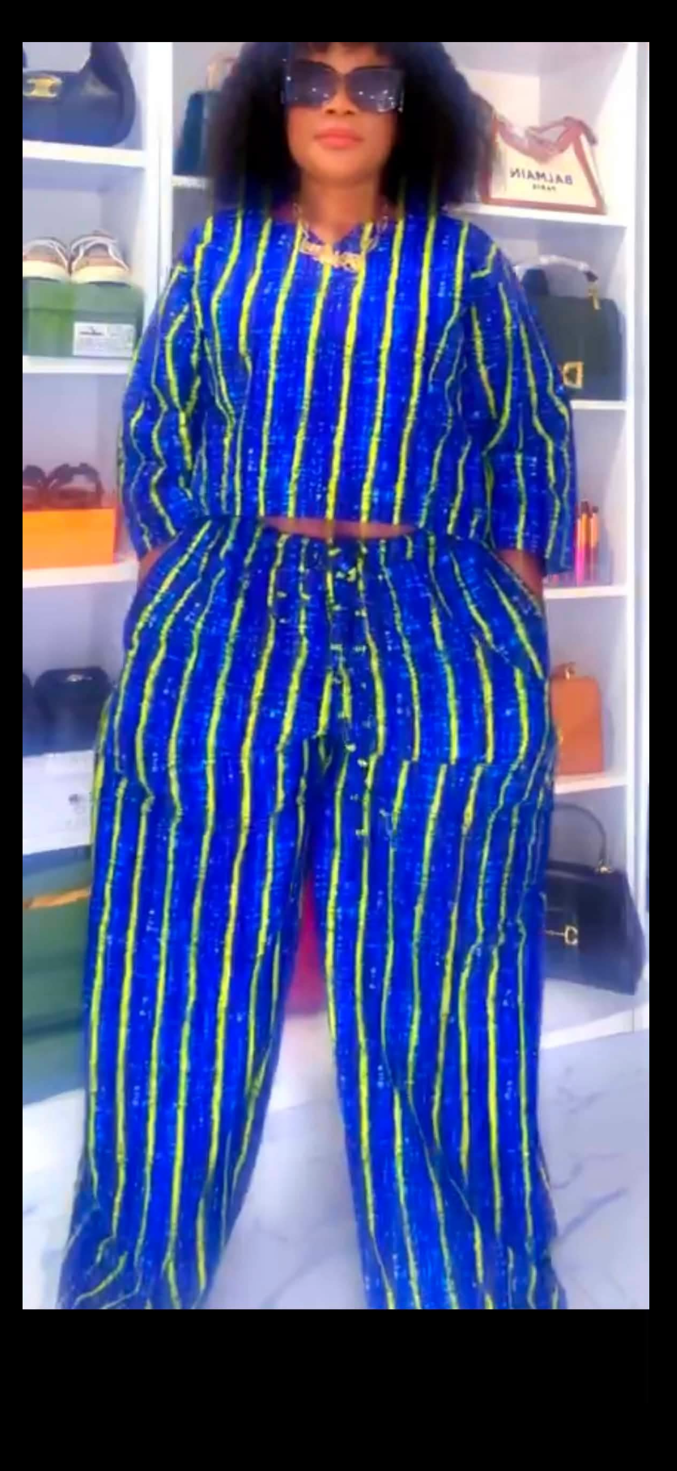 African pantsuit