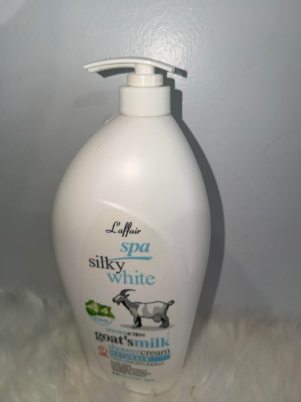 Goat milk shower cream