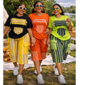 Kente African pantsuit