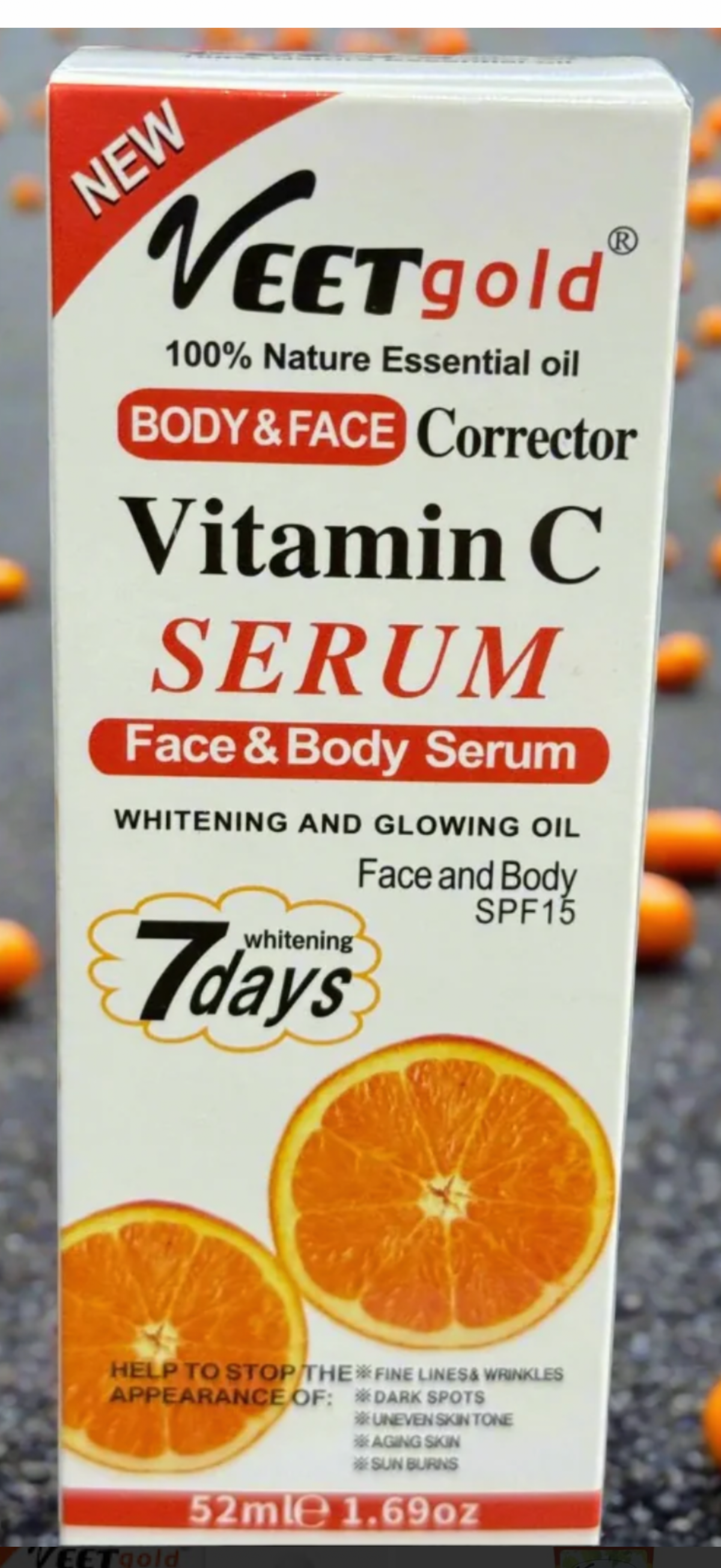 Veet gold vitamin C serum