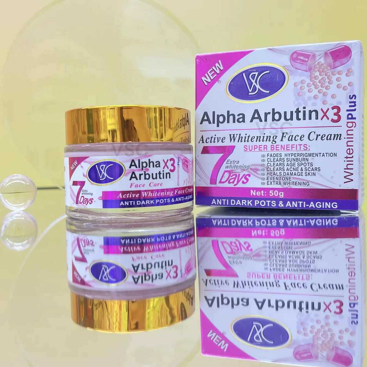 Alpha Arbutin whitening face cream
