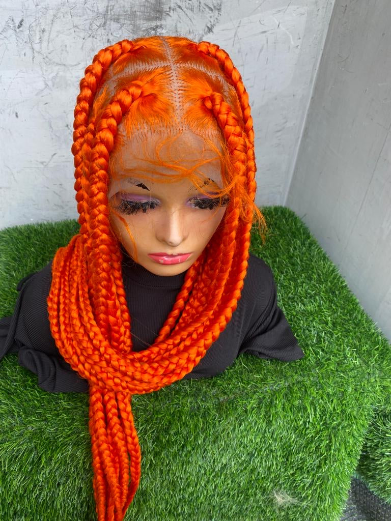 Jumbo box braided wig