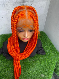 Big box braided wig