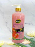 WOOT Strawberry & peach shower bath face and body  scrub