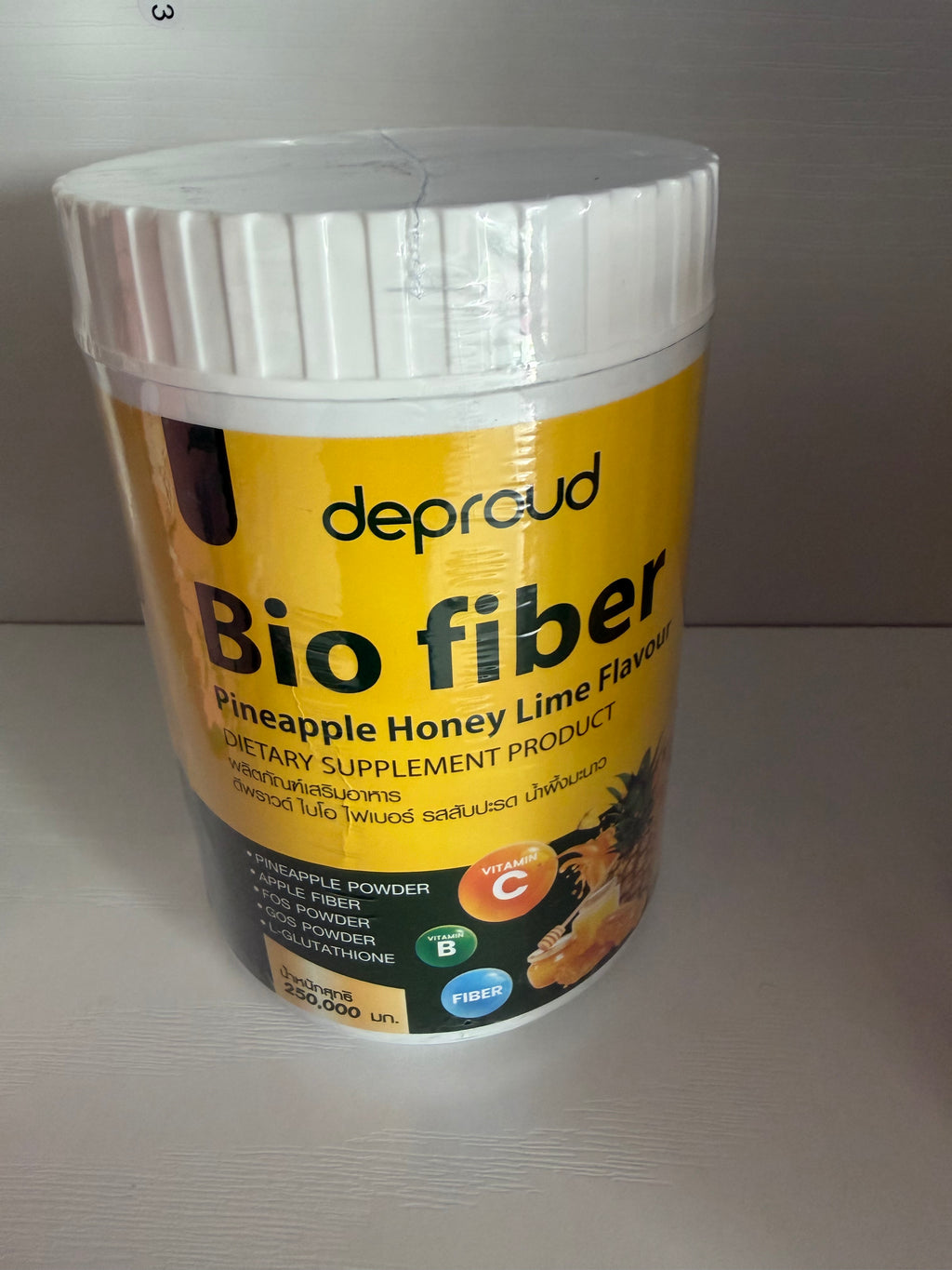 Bio fiber weight loss drink