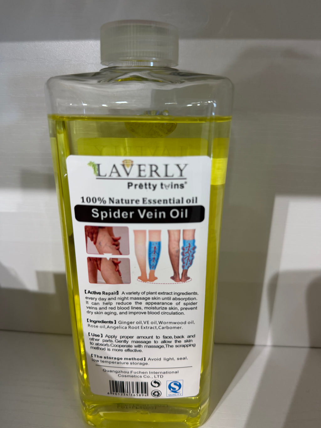 Vein care oil