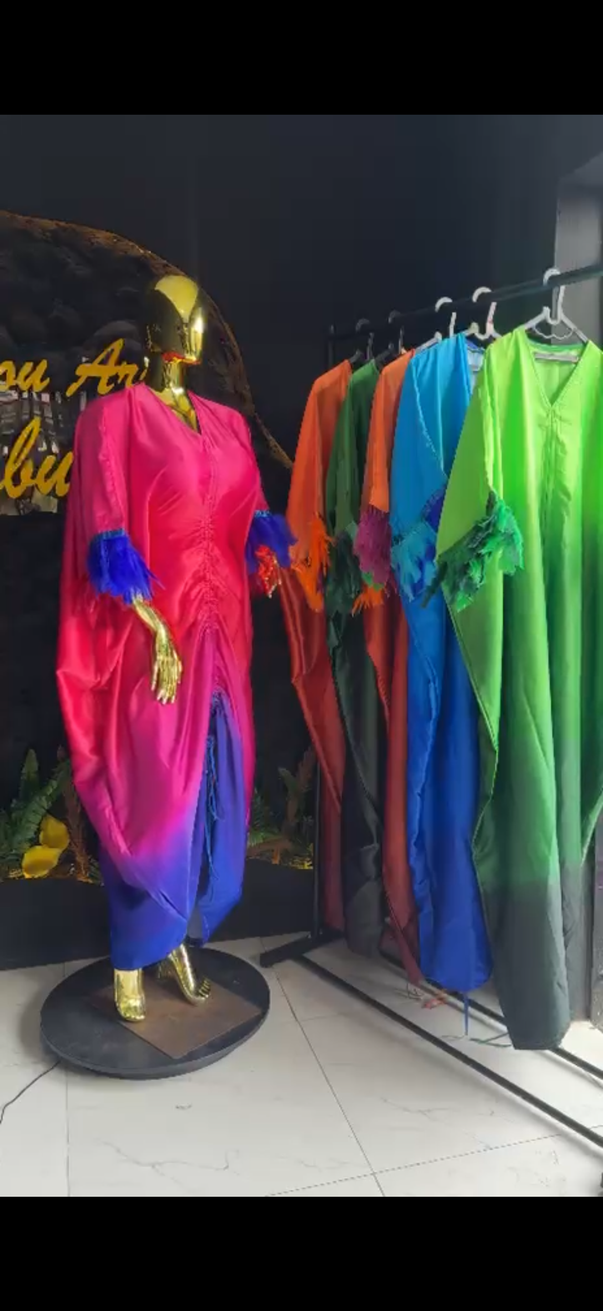 Rich Aunty dress
