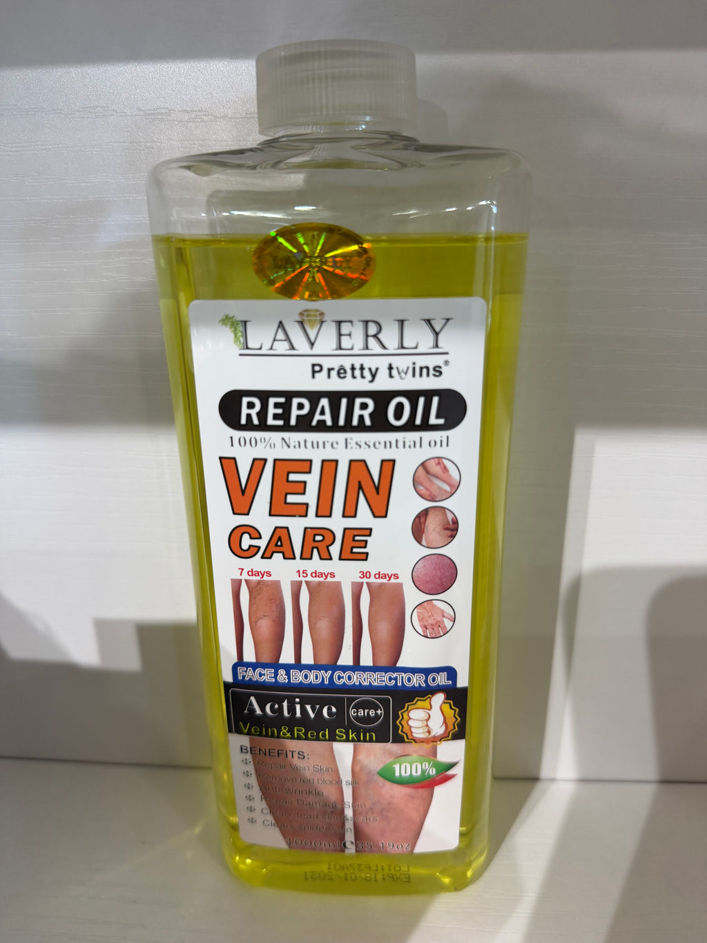 Vein care oil