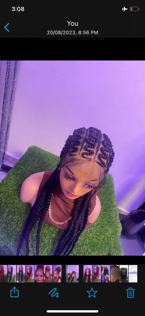 Sizi crowrow wig