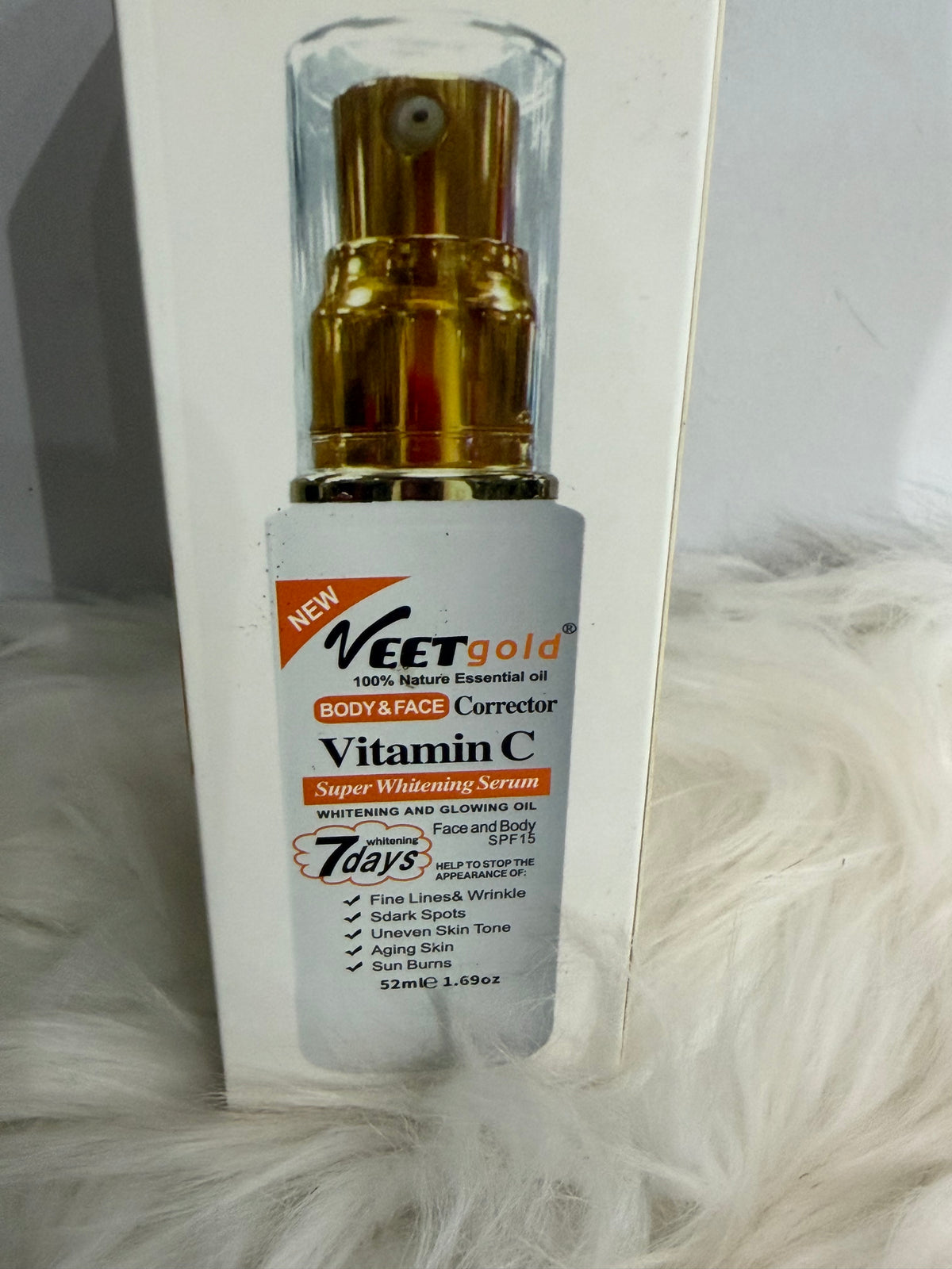 Veet gold vitamin C serum