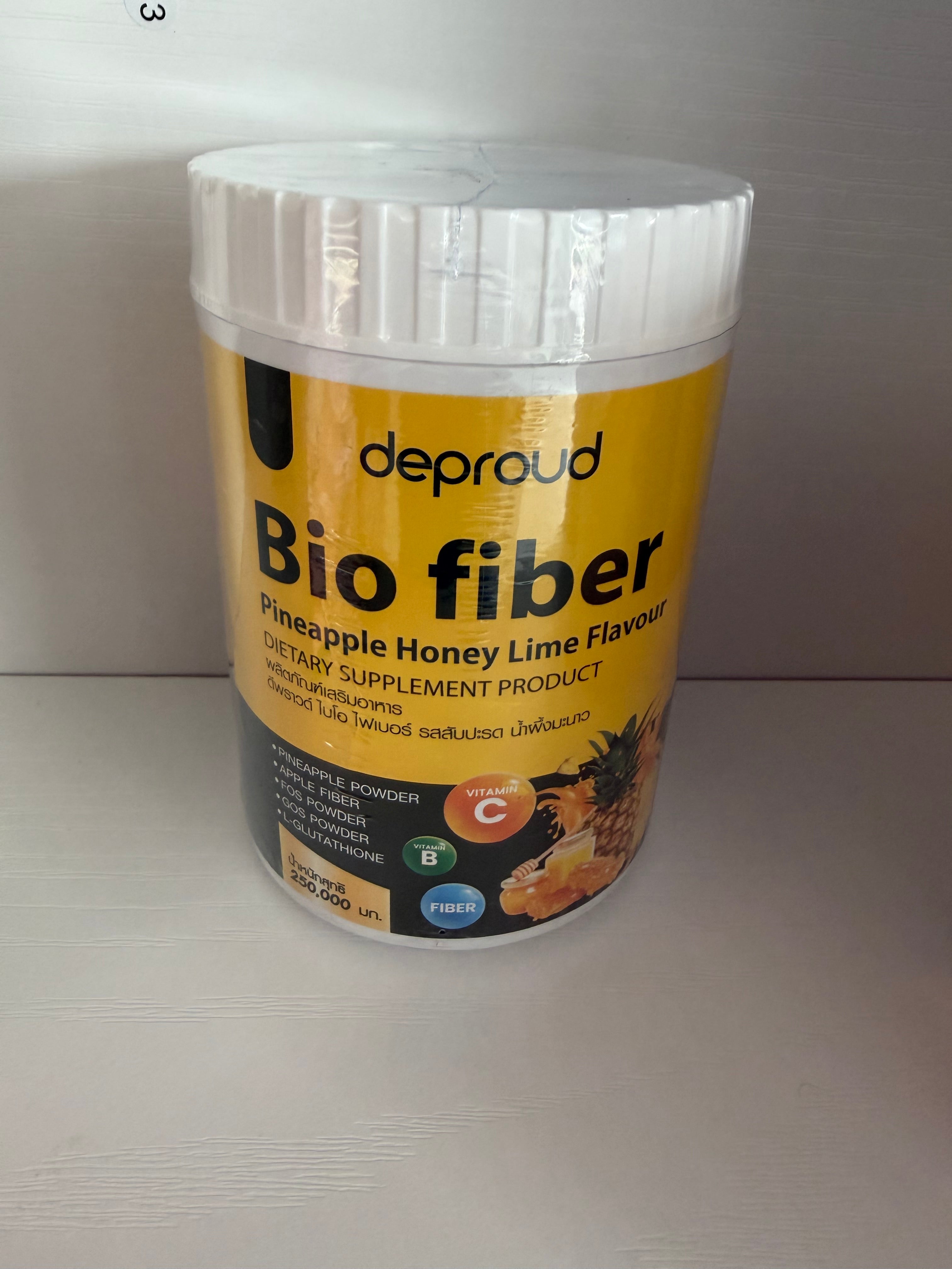 Bio fiber weight loss drink