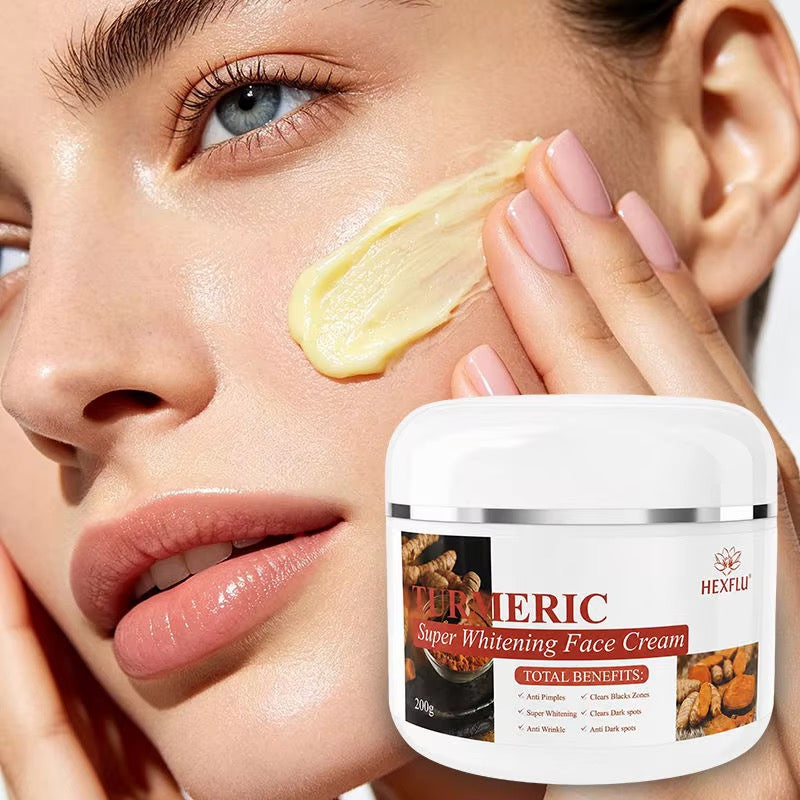 Supper whitening  carrots  Turmeric  face cream