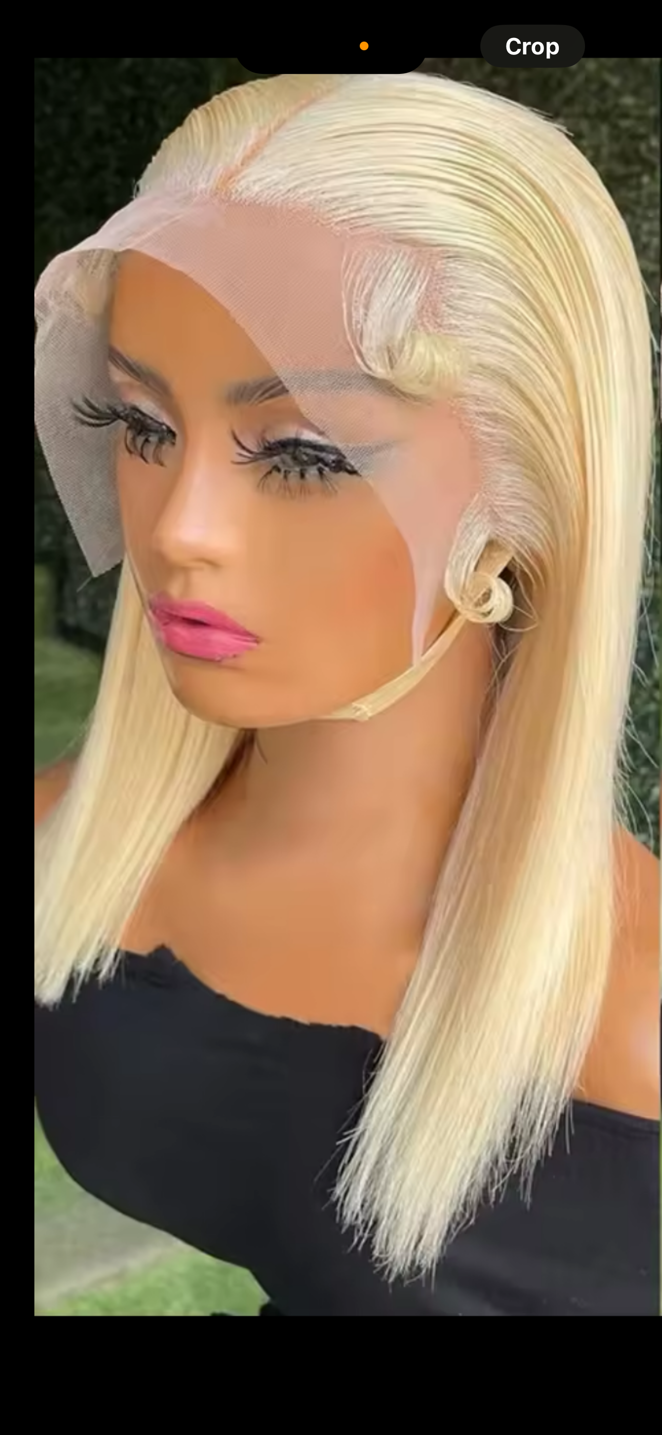 613 blonde Human Hair Wig  13*4 closure 200 density
