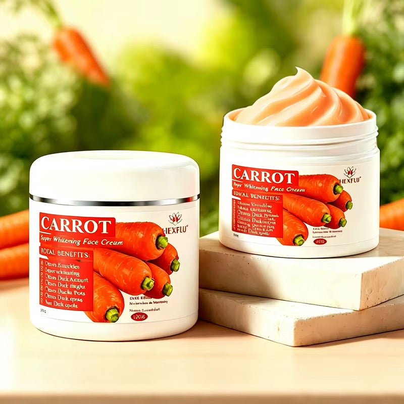 Supper whitening  carrots  Turmeric  face cream