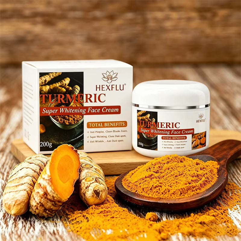 Supper whitening  carrots  Turmeric  face cream