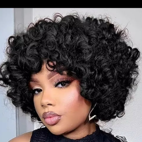 BouncyCurl Bang wig 10 inches