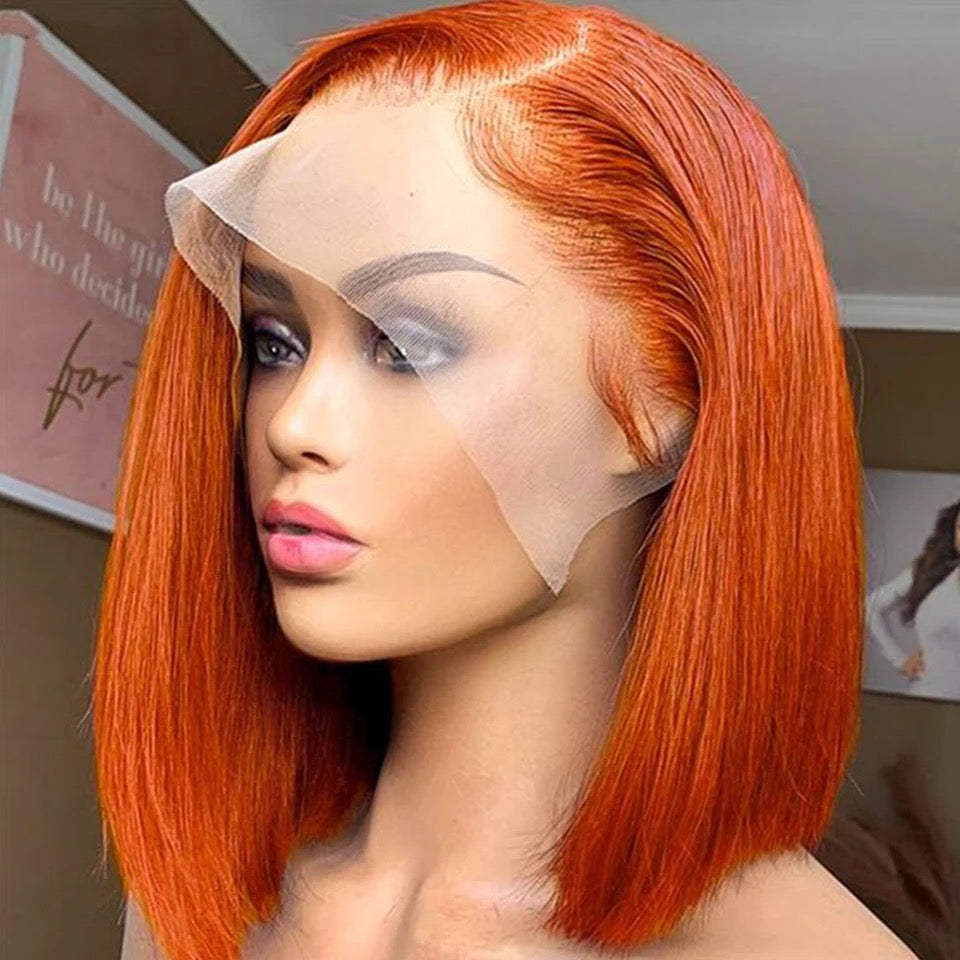 Bob human hair wig - Ginger