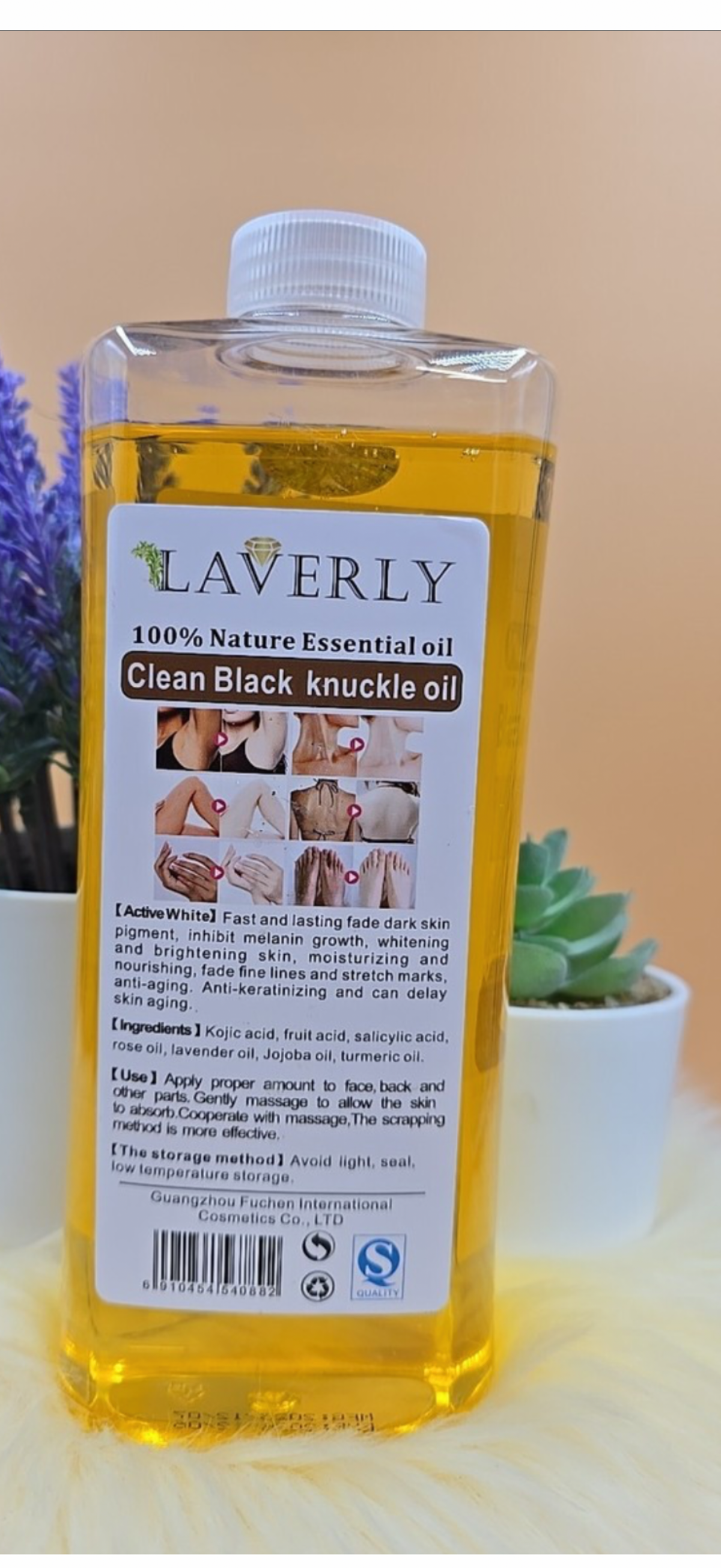 Black knuckles oil
