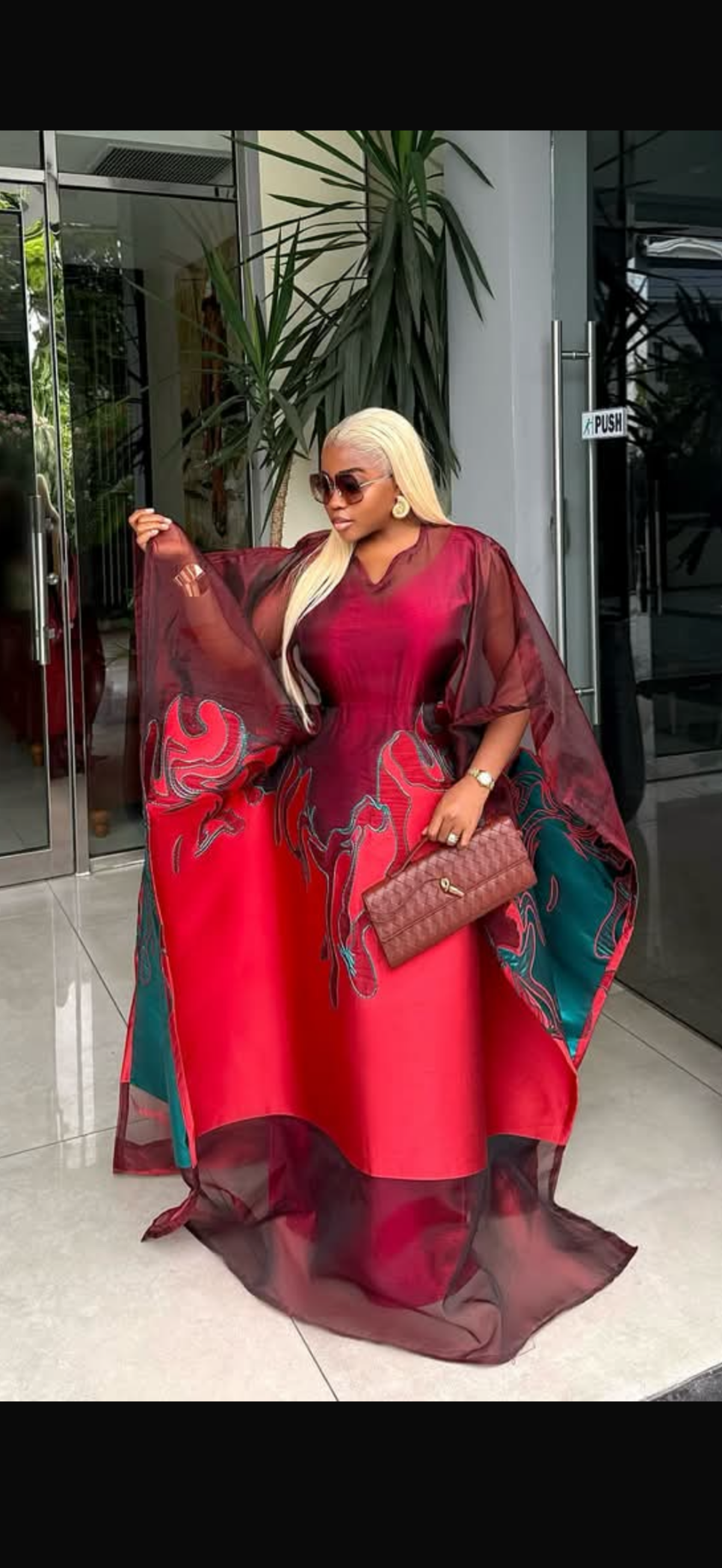 Rich Aunty dress