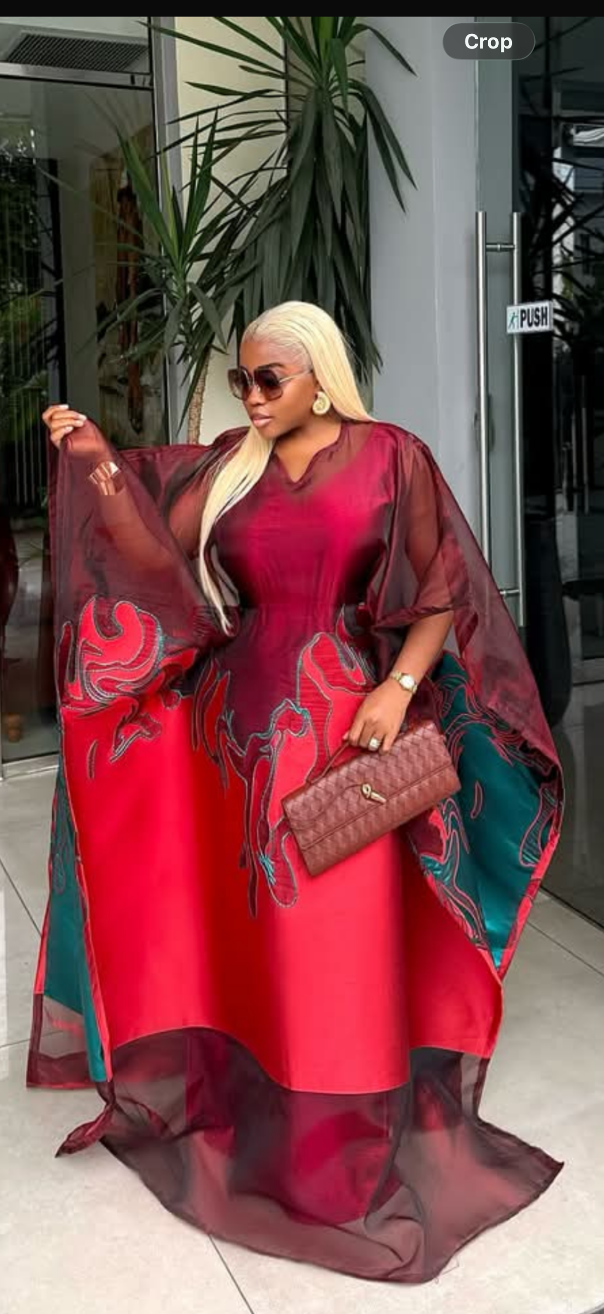 Rich Aunty dress