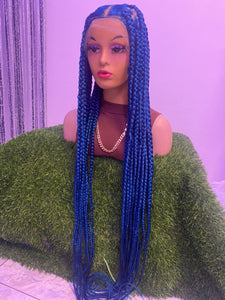 Big box braided wig