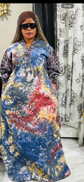 Comfy oversize tie dye dress