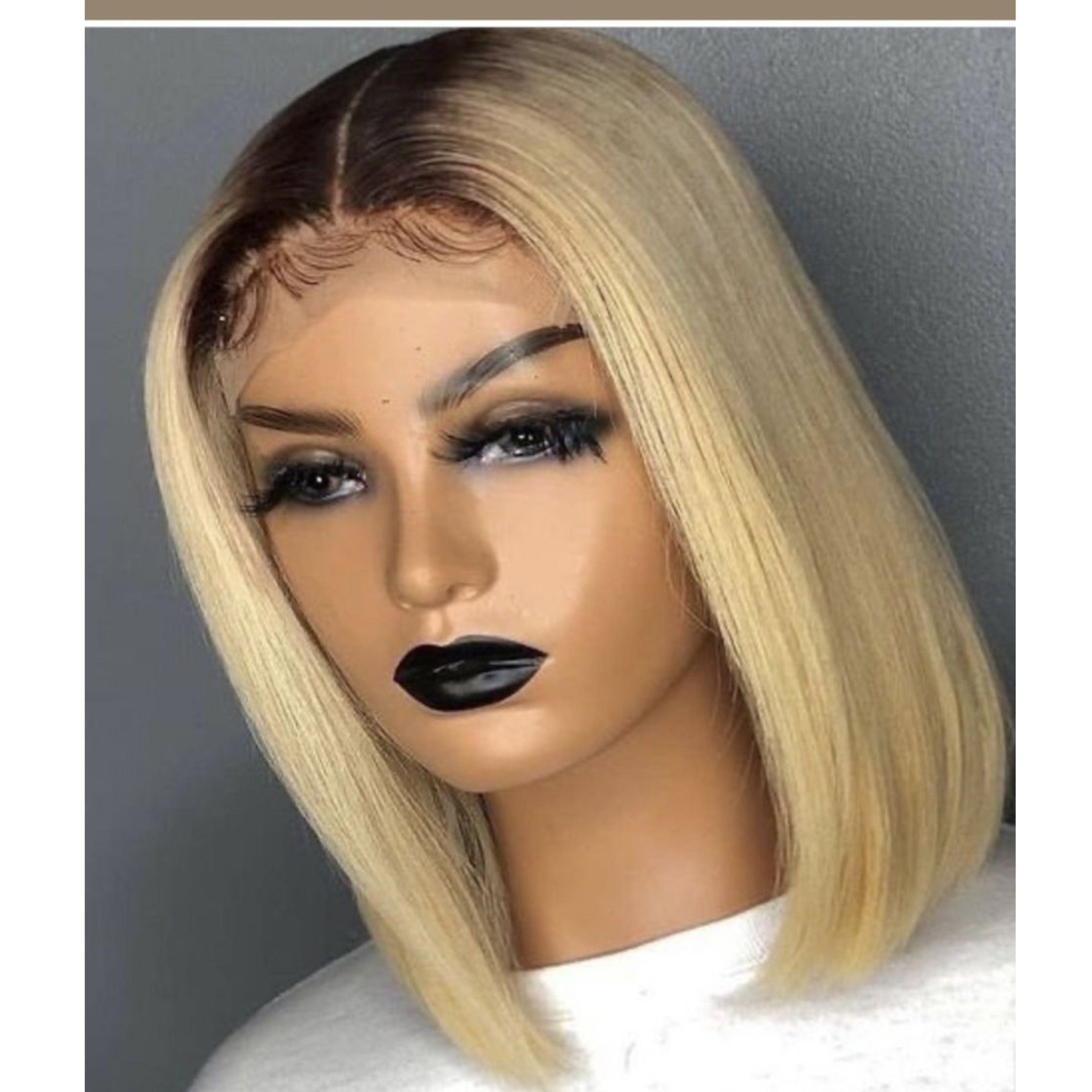 Bob human hair Blonde