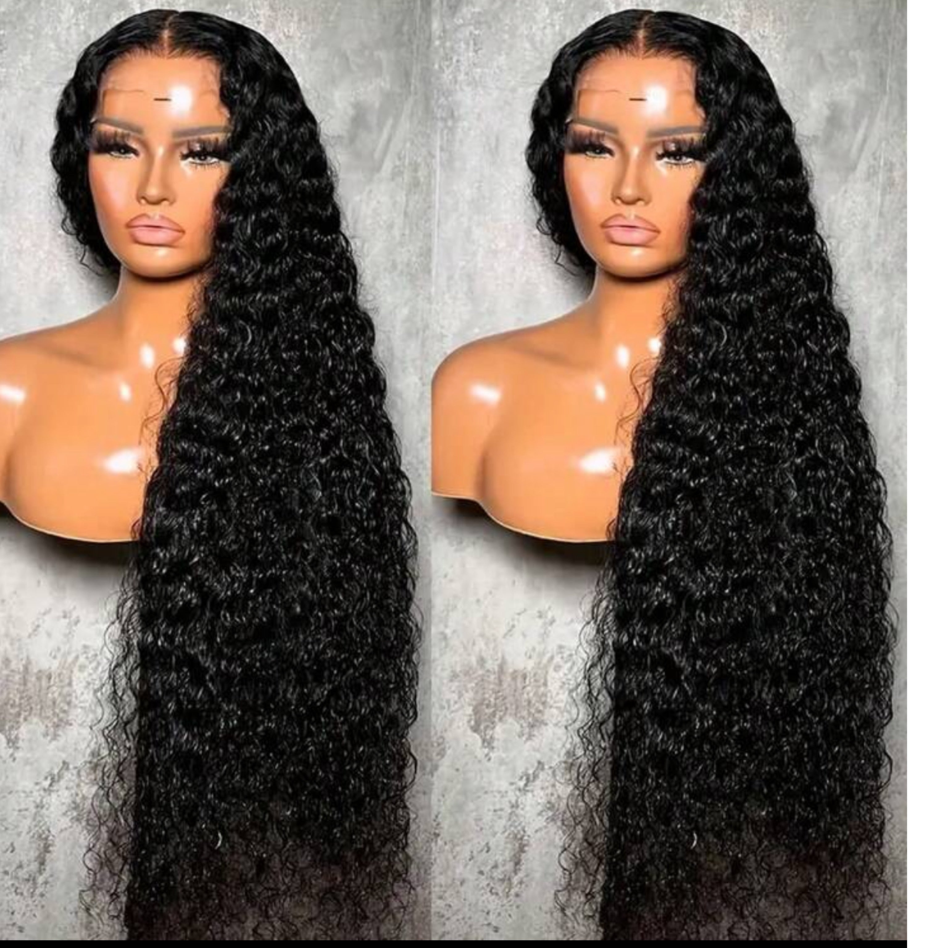 Luxurious Water Wave human hair wig