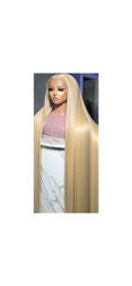 Beautiful Blonde human hair wig- Straight