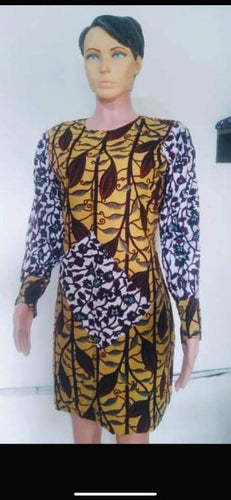 Casual Cute Leaf Print Dress