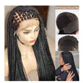 Knotless braided wig