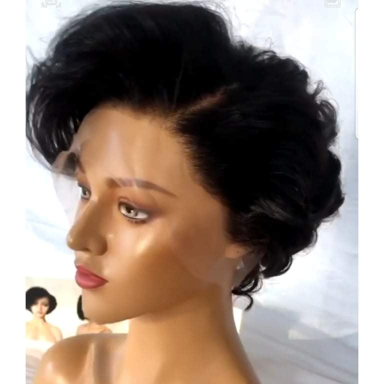 HD Transparent Human Hair Wig.