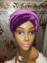 Load image into Gallery viewer, 3D Flower Turban Headwrap