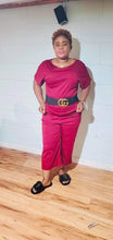 Load image into Gallery viewer, Red Jumpsuit