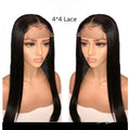 Brazilian 4x4 Straight Lace Closure Wig