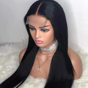 Brazilian 4x4 Straight Lace Closure Wig