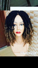 Load image into Gallery viewer, Kinky Curly Twist Lace Wig