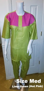 Unisex 2 piece Senator pants set