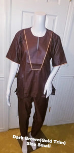 Unisex 2 piece Senator pants set