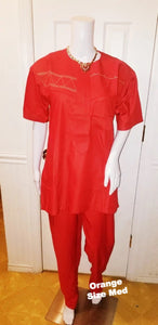 Unisex 2 piece Senator pants set