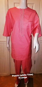Unisex 2 piece Senator pants set