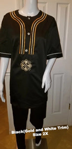 Unisex 2 piece Senator pants set